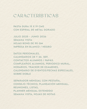 Cargar imagen en el visor de la galería, AGENDA DOCENTE 25-26 - CORAZÓN