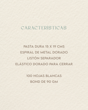 Cargar imagen en el visor de la galería, LIBRETA BLUE STEEL