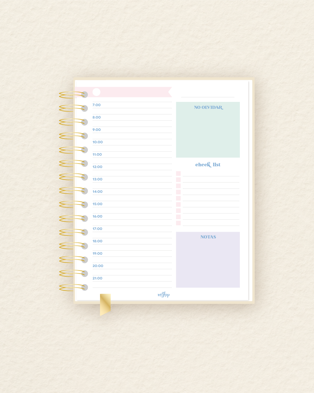 PLANNER DIARIO SPARKLE - ENVIO GRATIS