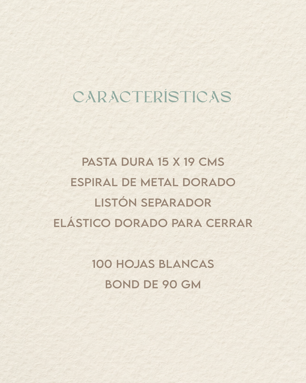LIBRETA NATURE